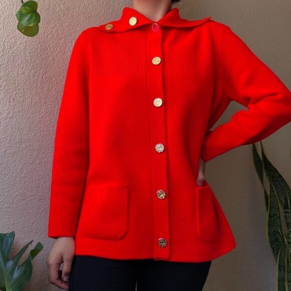𝅺VINTAGE 60s Bright Orange - Picture 1 of 4